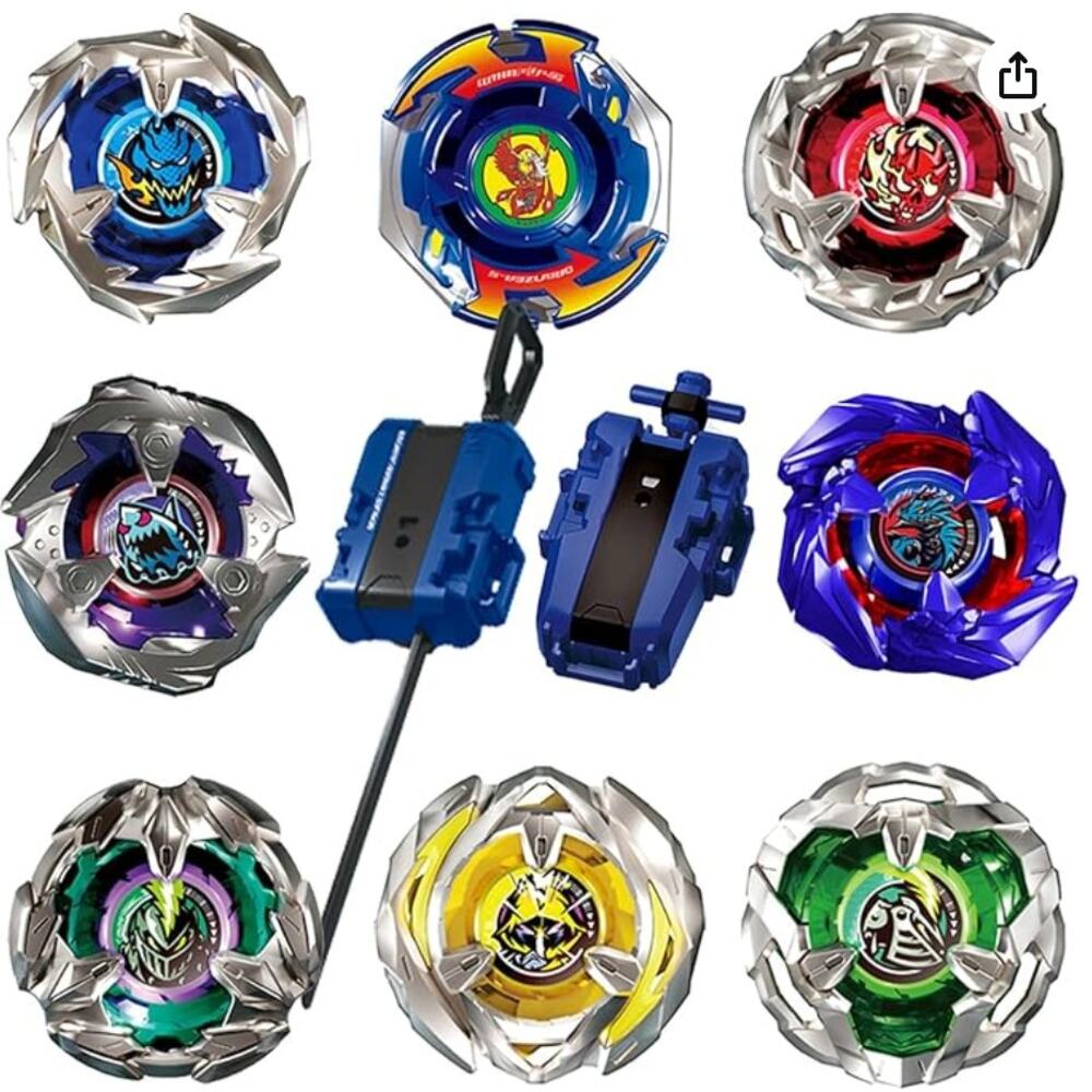 Bey Blade X Battling Set, Spinning Top Combat Battling Set, Spinning & Launchers